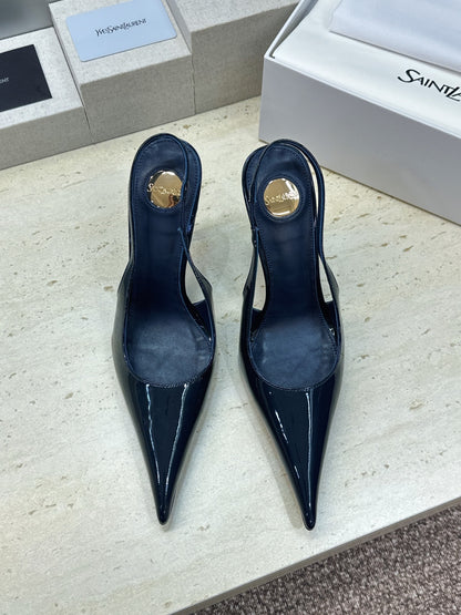 Saint Laurent Guermantes Slingback Pumps