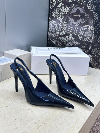 Saint Laurent Guermantes Slingback Pumps
