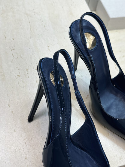 Saint Laurent Guermantes Slingback Pumps