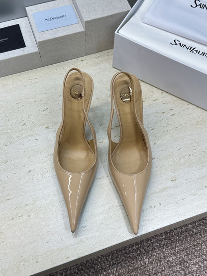 Saint Laurent Guermantes Slingback Pumps