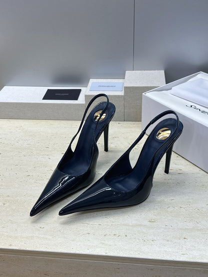Saint Laurent Guermantes Slingback Pumps
