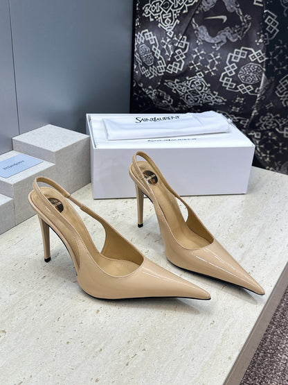 Saint Laurent Guermantes Slingback Pumps