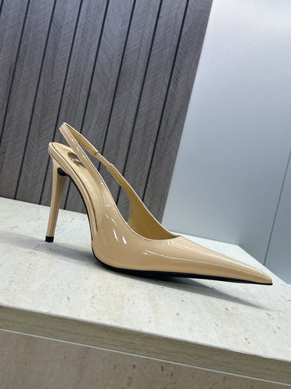Saint Laurent Guermantes Slingback Pumps