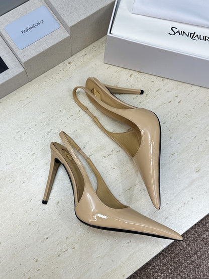 Saint Laurent Guermantes Slingback Pumps