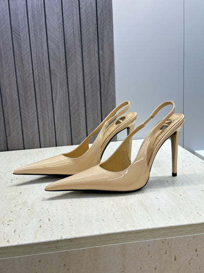 Saint Laurent Guermantes Slingback Pumps