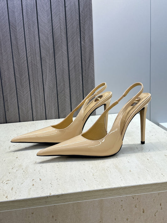 Saint Laurent Guermantes Slingback Pumps