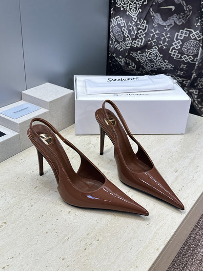 Saint Laurent Guermantes Slingback Pumps