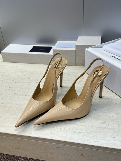 Saint Laurent Guermantes Slingback Pumps