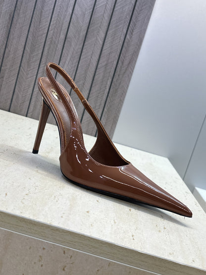 Saint Laurent Guermantes Slingback Pumps