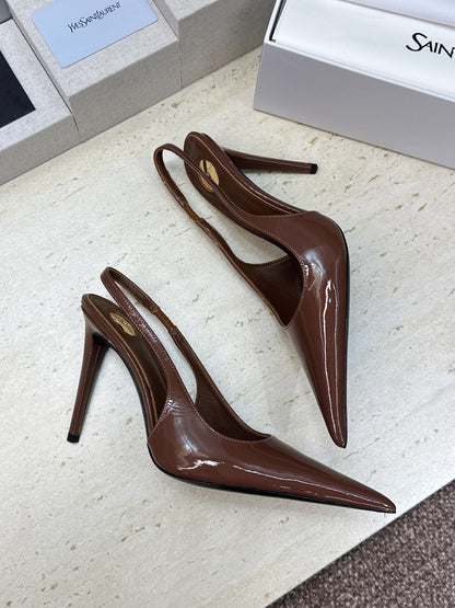 Saint Laurent Guermantes Slingback Pumps