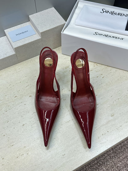 Saint Laurent Guermantes Slingback Pumps