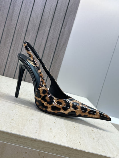 Saint Laurent Guermantes Slingback Pumps