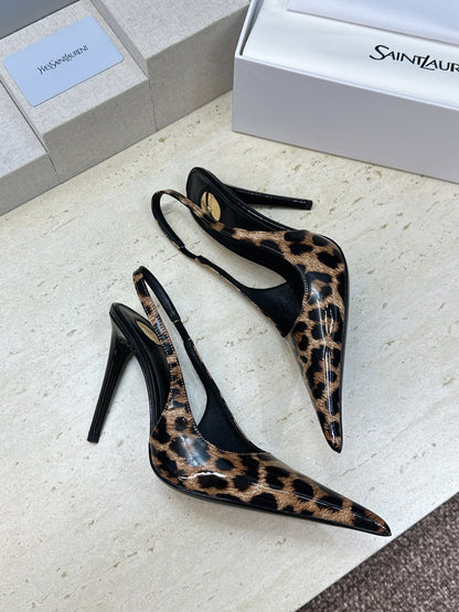 Saint Laurent Guermantes Slingback Pumps