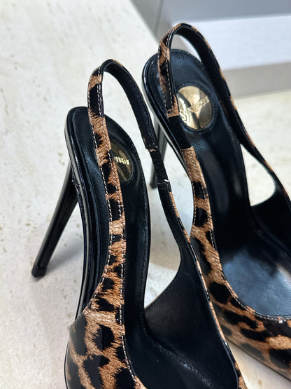 Saint Laurent Guermantes Slingback Pumps