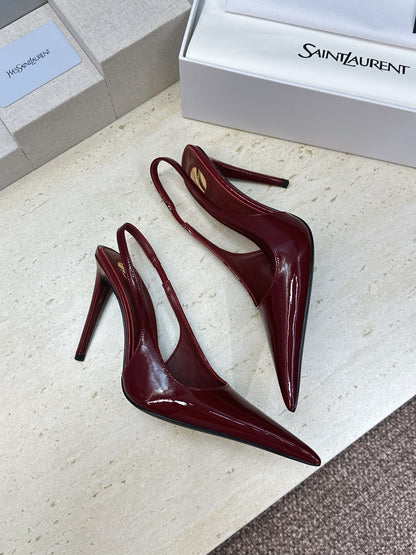 Saint Laurent Guermantes Slingback Pumps
