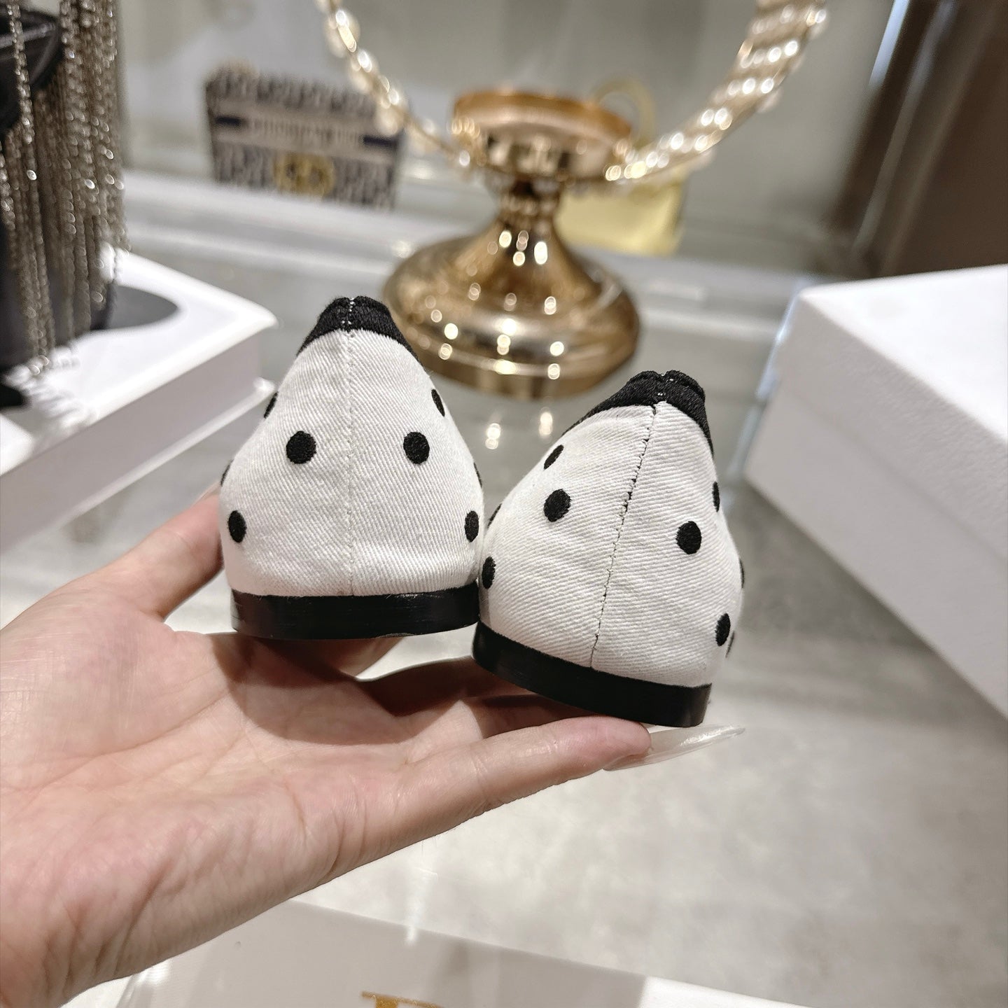 Christian Dior Romance Ballet Flat
