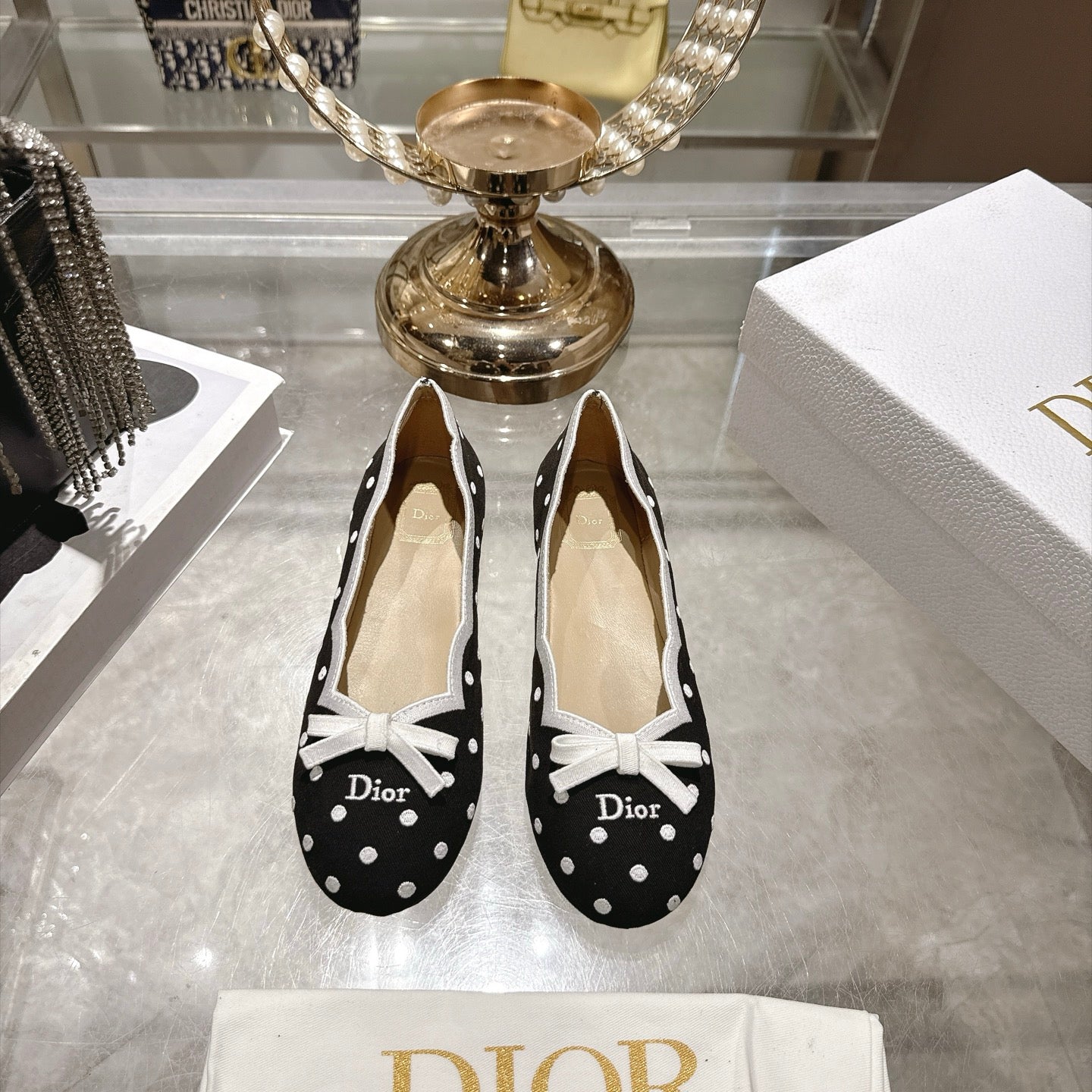 Christian Dior Romance Ballet Flat