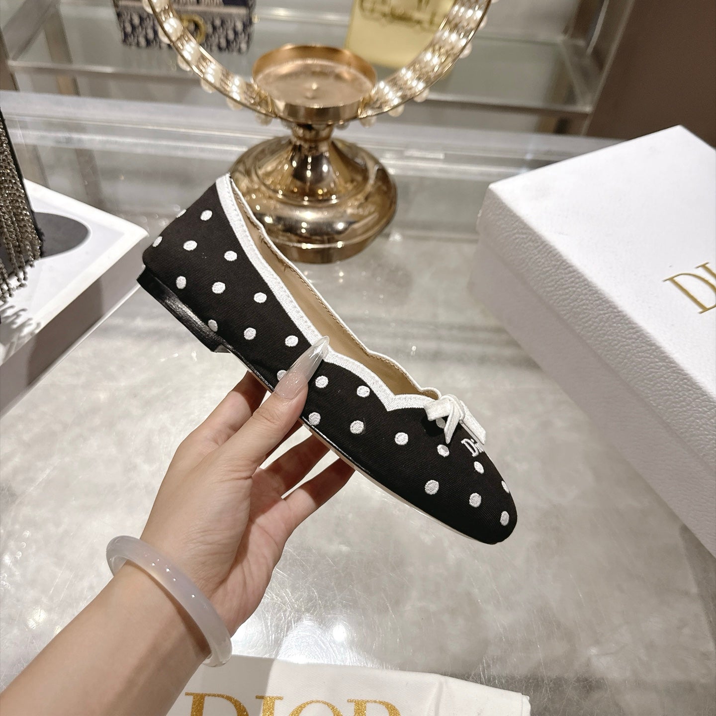 Christian Dior Romance Ballet Flat