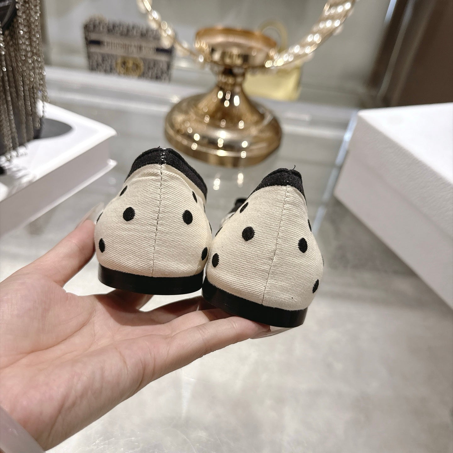 Christian Dior Romance Ballet Flat
