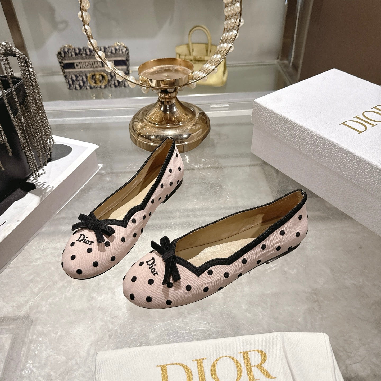 Christian Dior Romance Ballet Flat