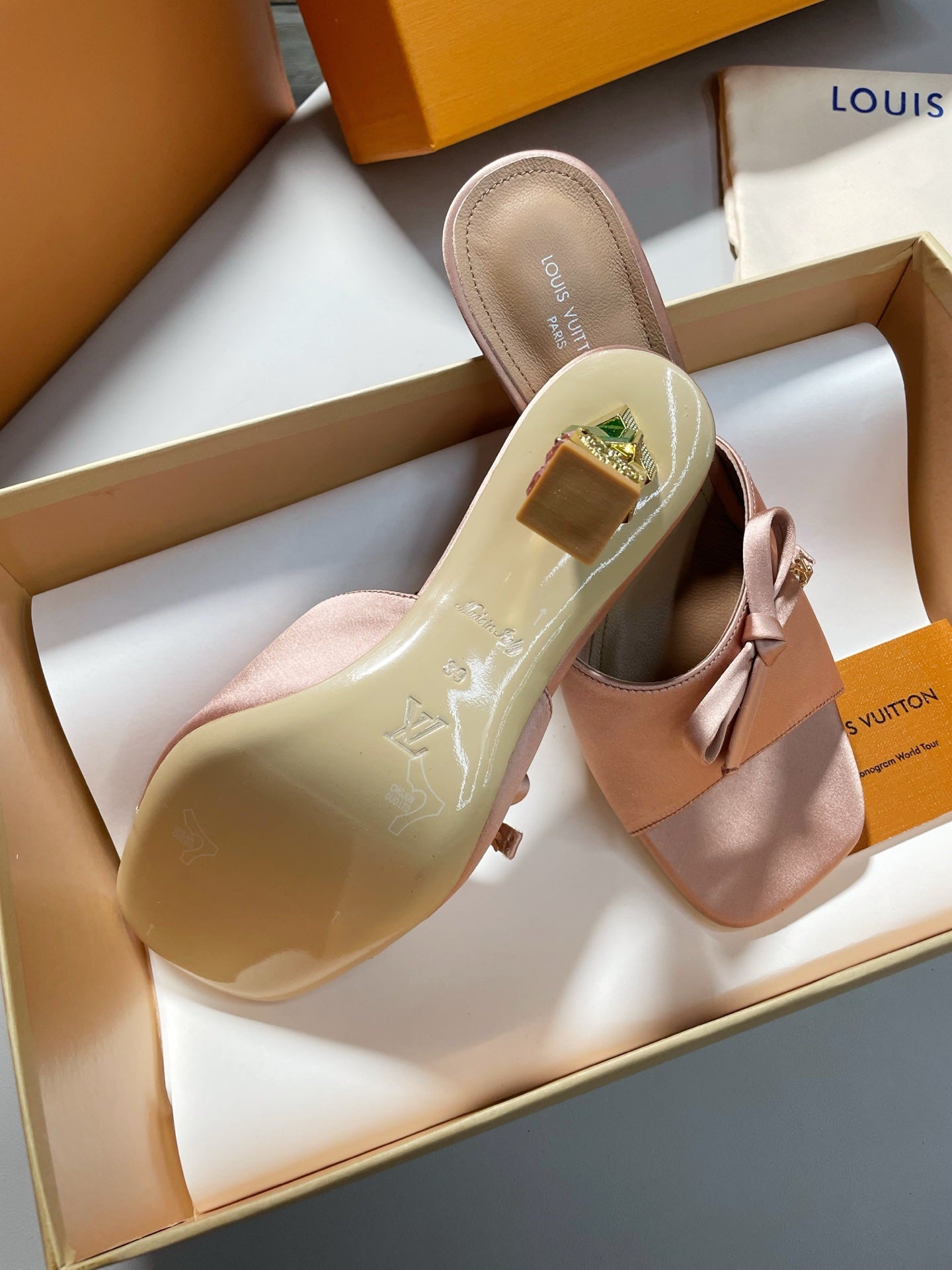 Louis Vuitton Cube Mule