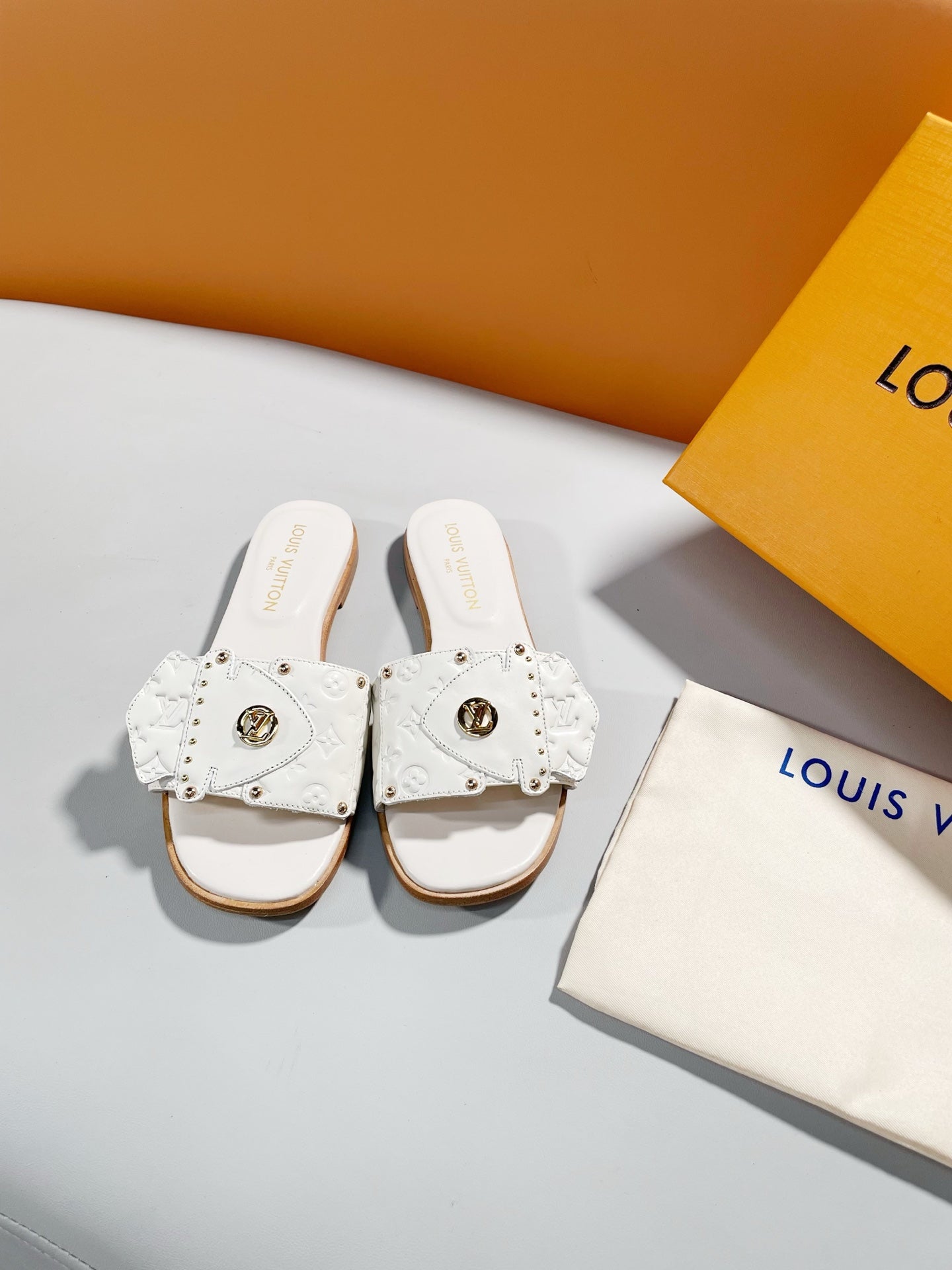 Louis Vuitton Frame Flat Mule