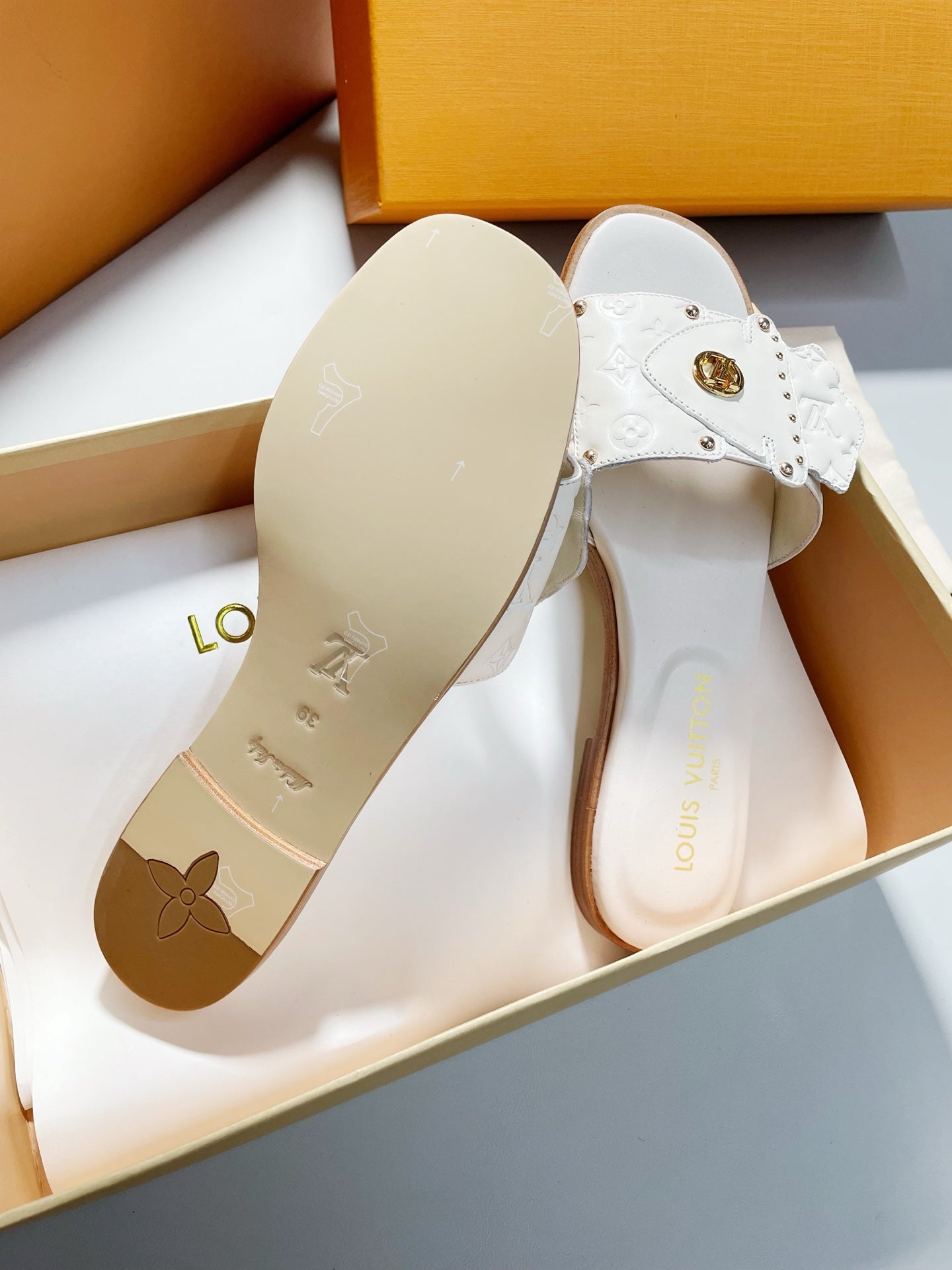 Louis Vuitton Frame Flat Mule