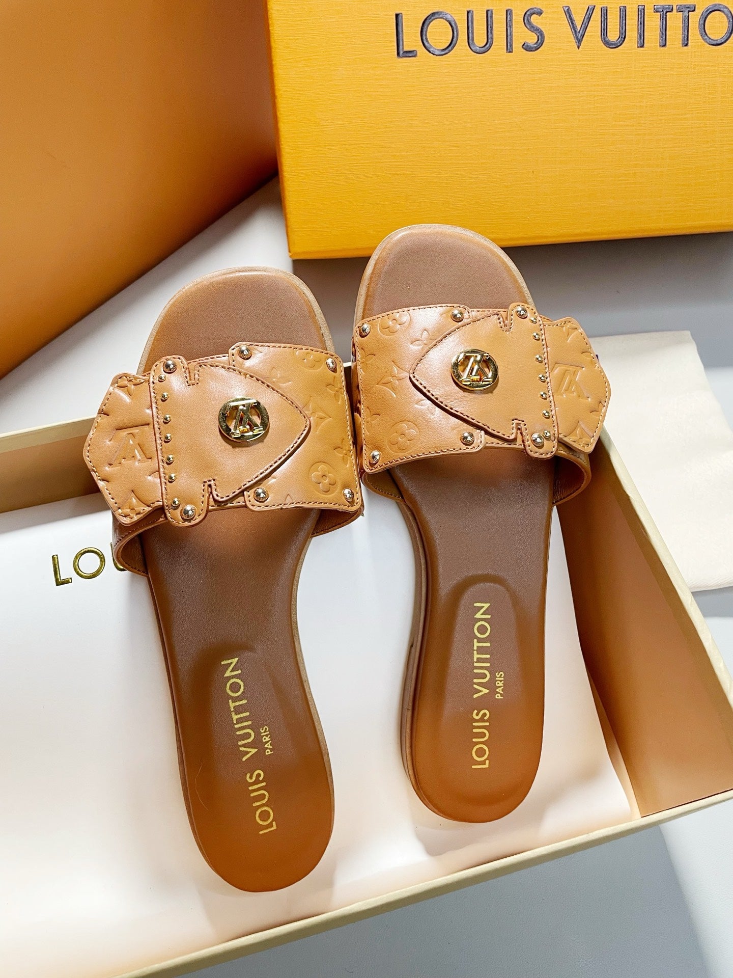 Louis Vuitton Frame Flat Mule