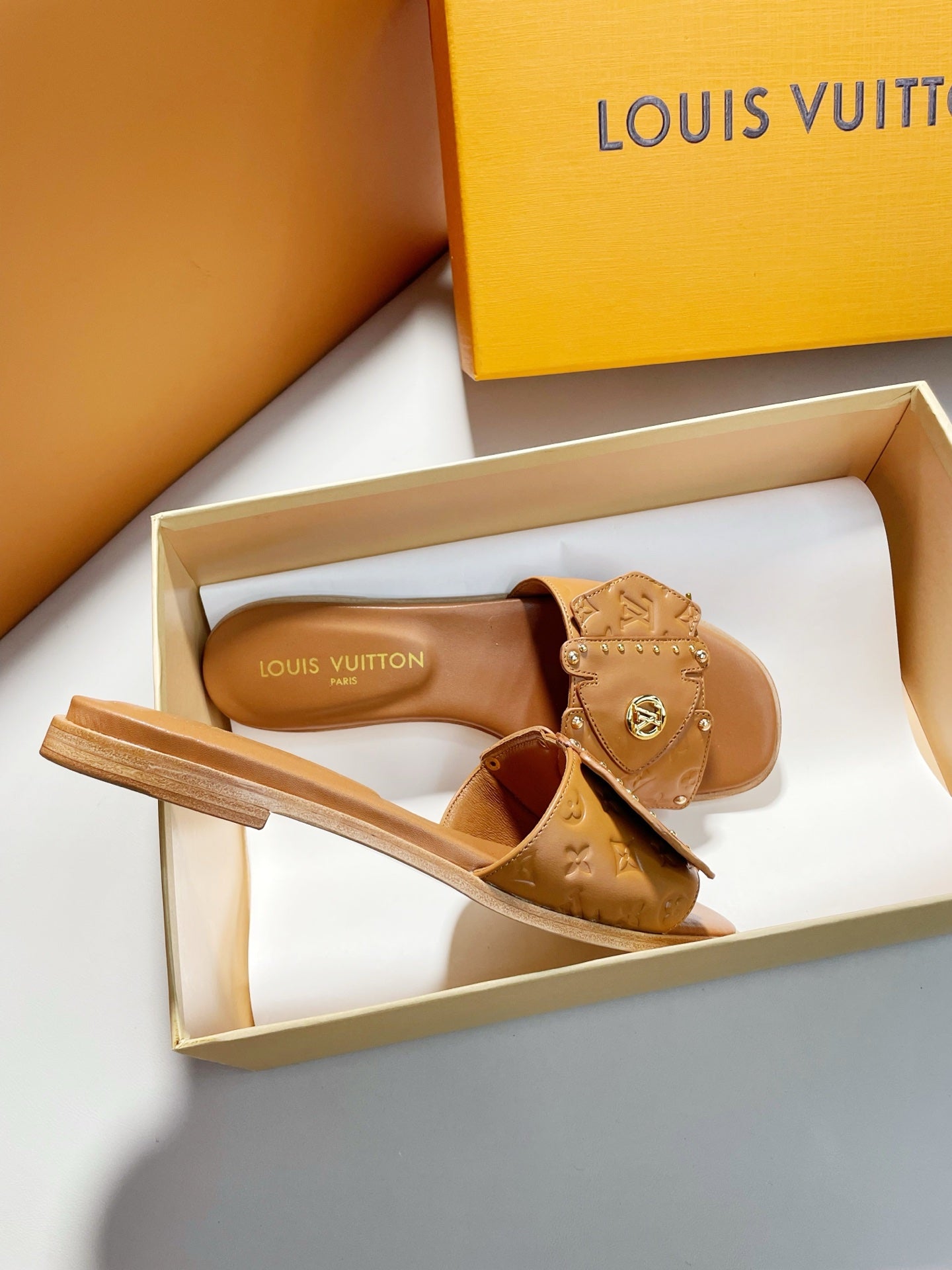 Louis Vuitton Frame Flat Mule