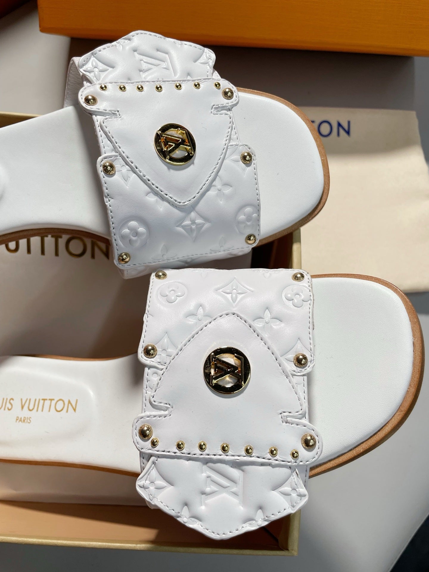 Louis Vuitton Frame Flat Mule