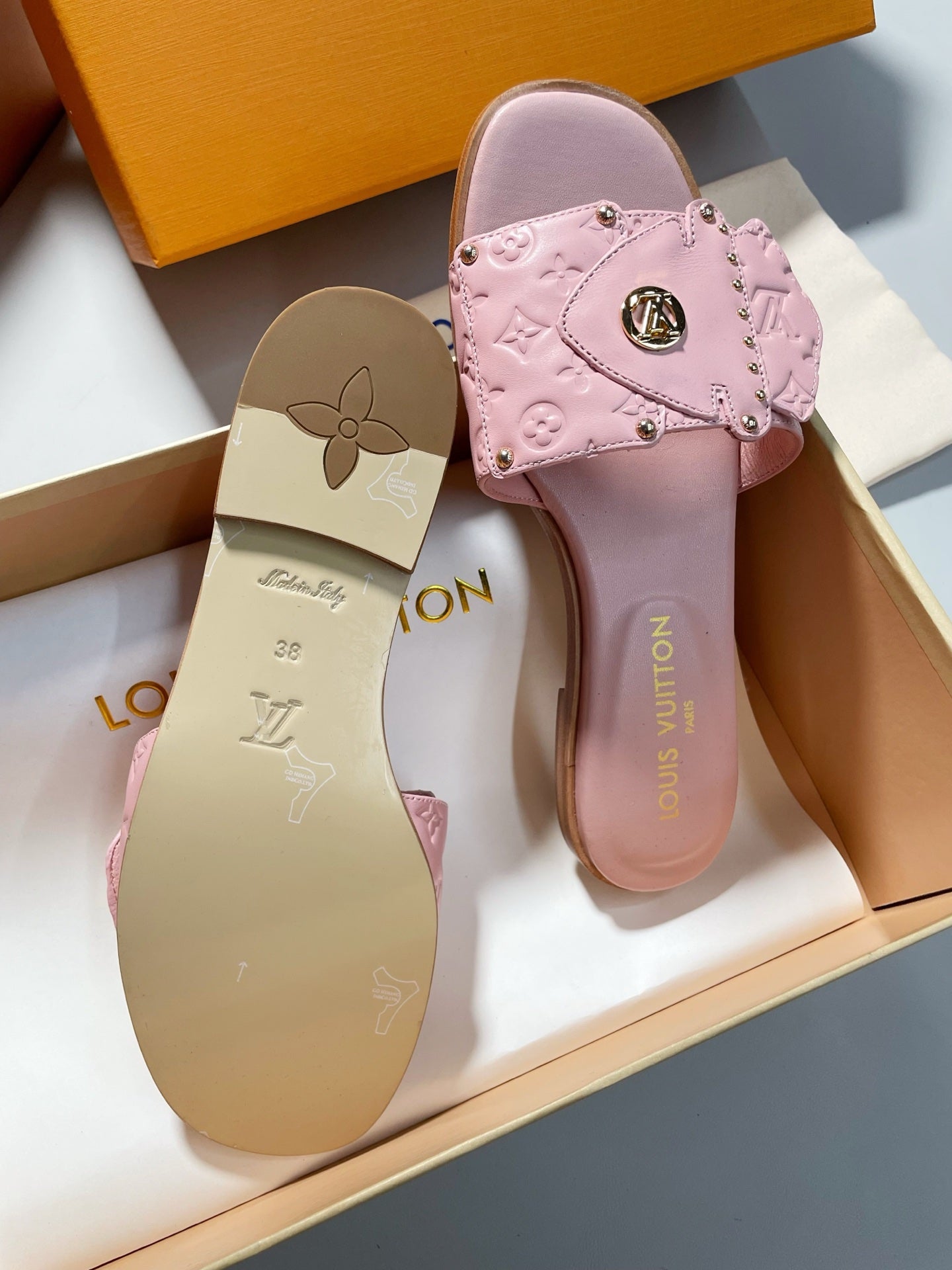 Louis Vuitton Frame Flat Mule
