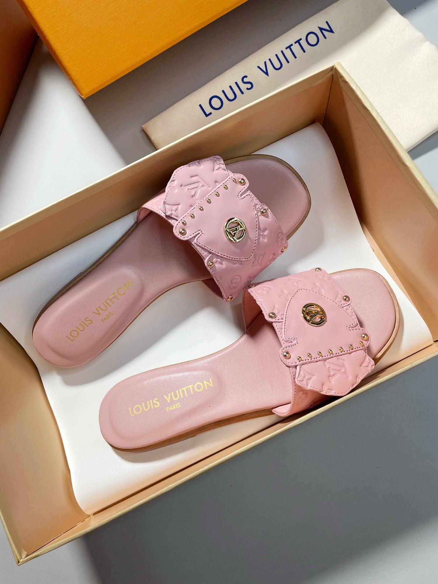 Louis Vuitton Frame Flat Mule