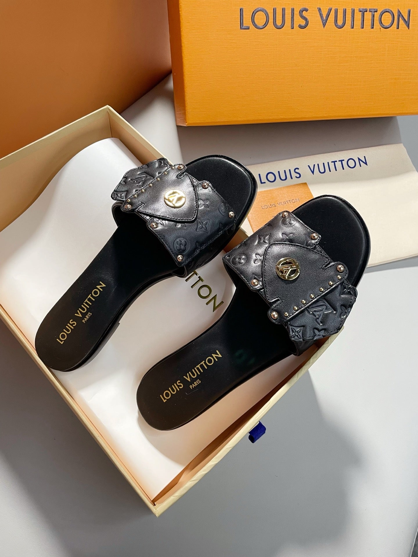 Louis Vuitton Frame Flat Mule