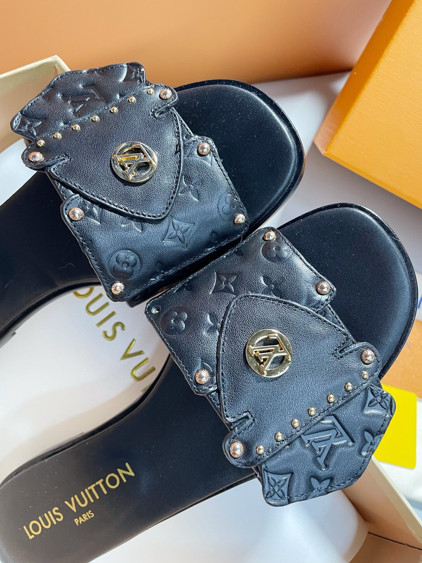 Louis Vuitton Frame Flat Mule