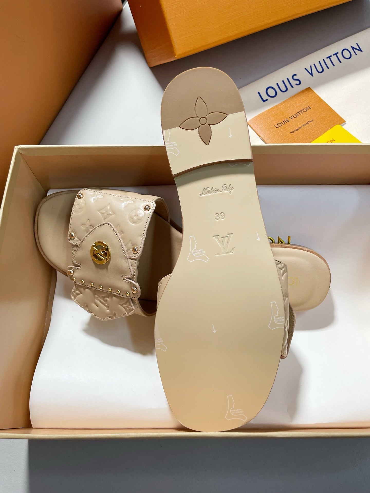 Louis Vuitton Frame Flat Mule