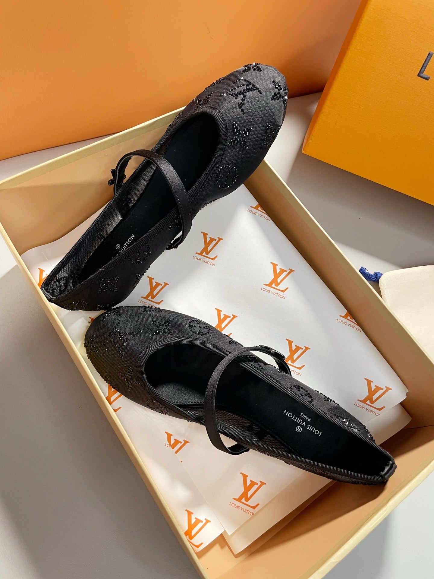 Louis Vuitton Romy Flat Ballerina