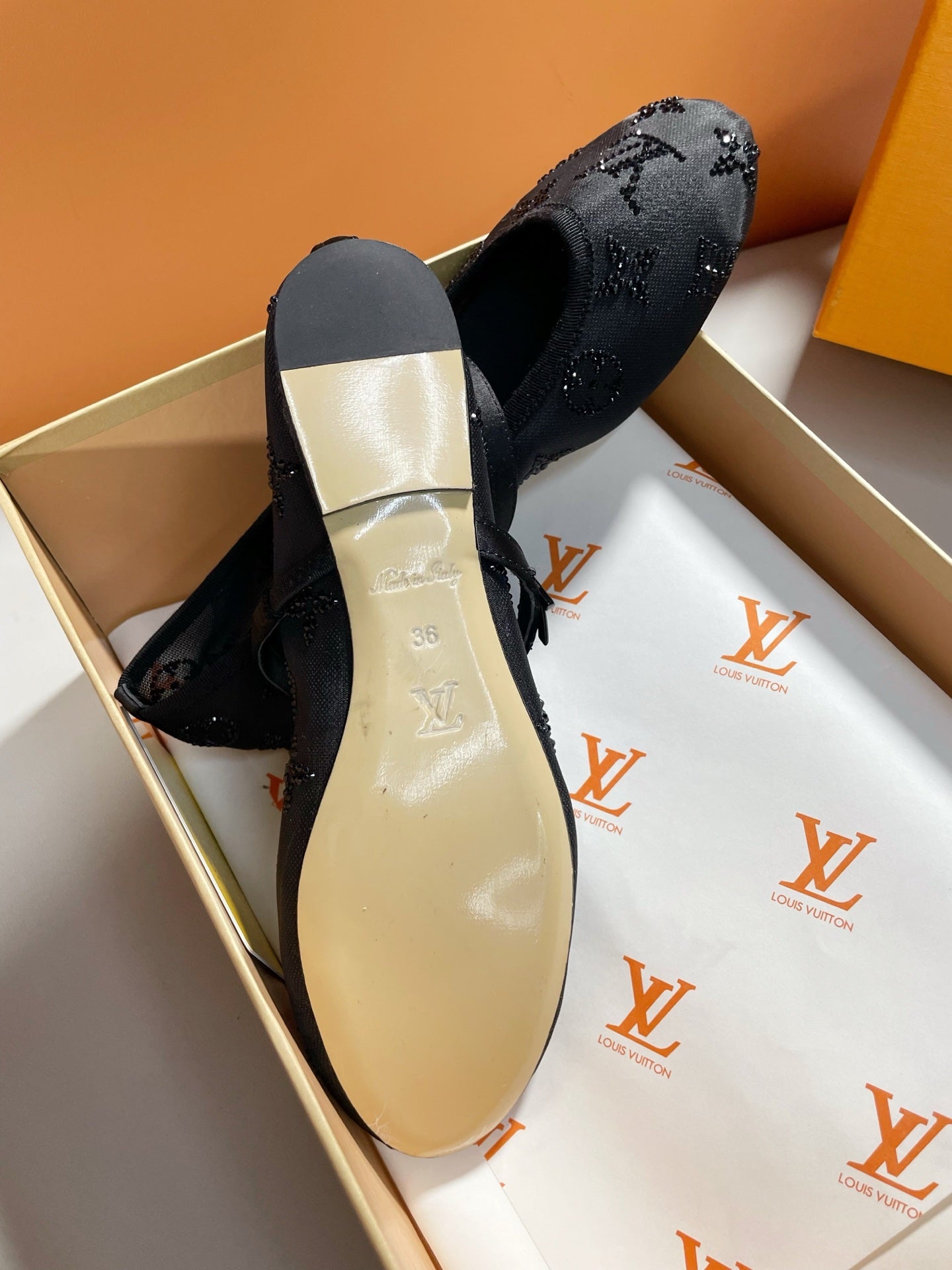 Louis Vuitton Romy Flat Ballerina