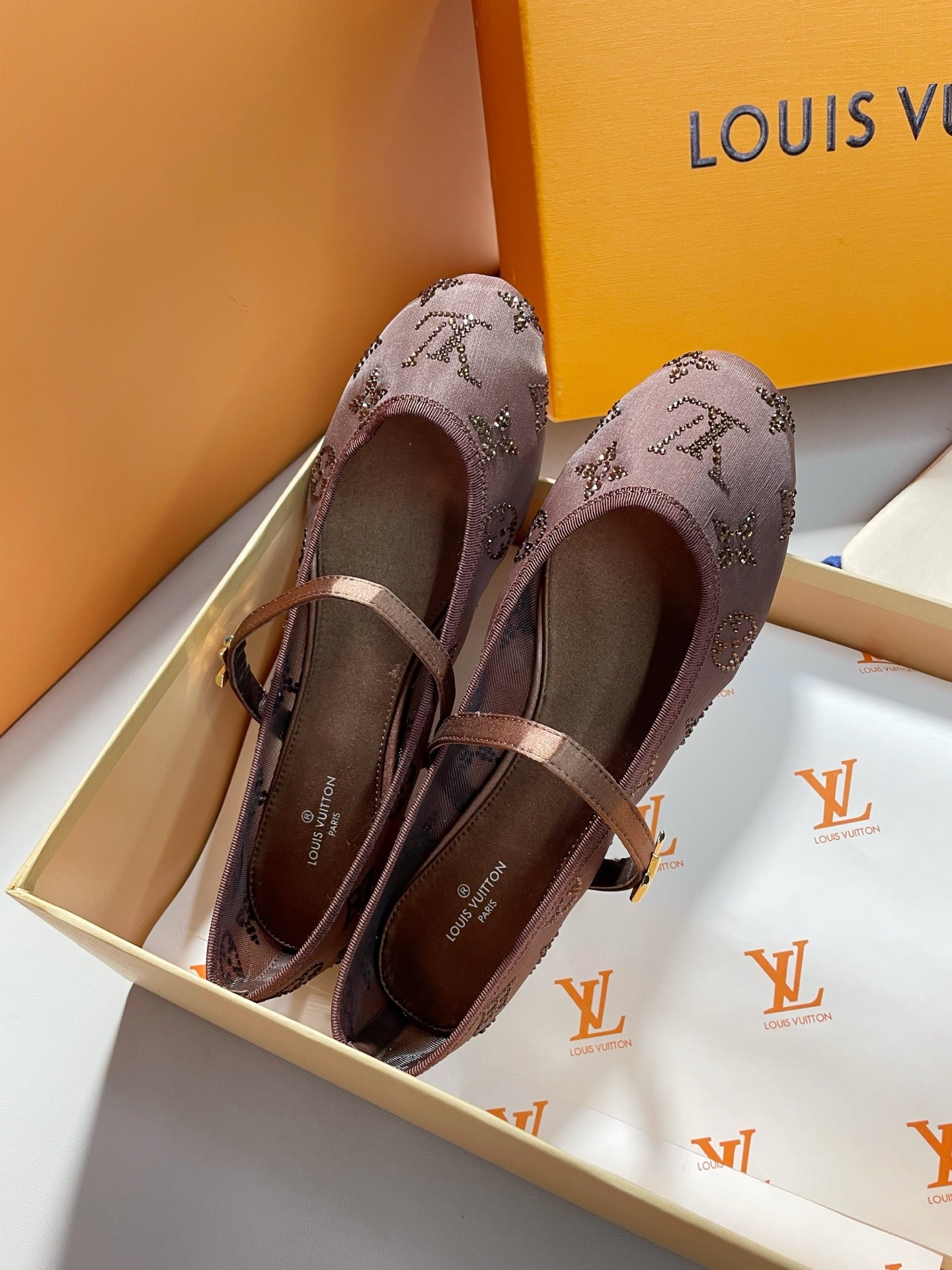 Louis Vuitton Romy Flat Ballerina