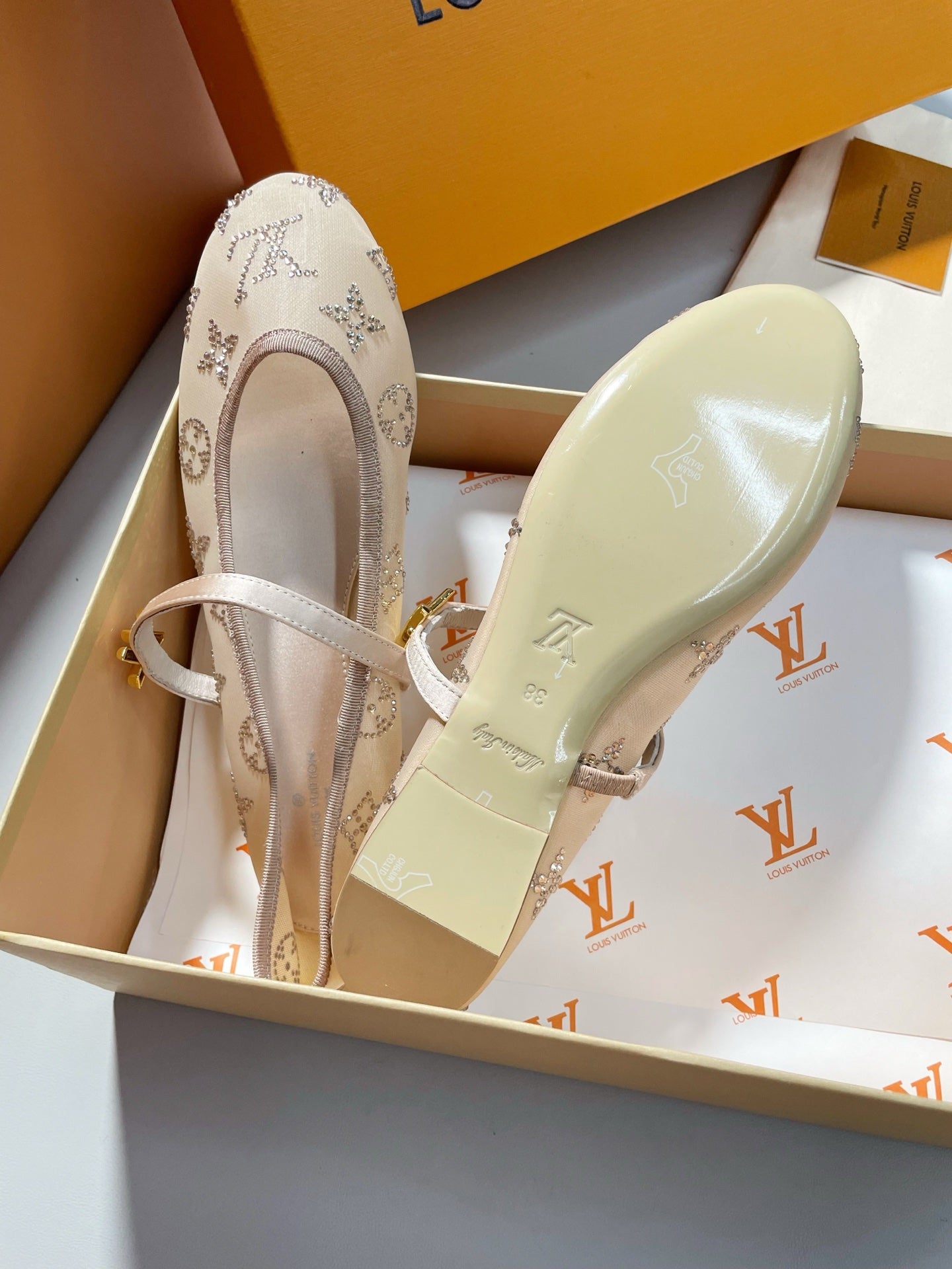 Louis Vuitton Romy Flat Ballerina