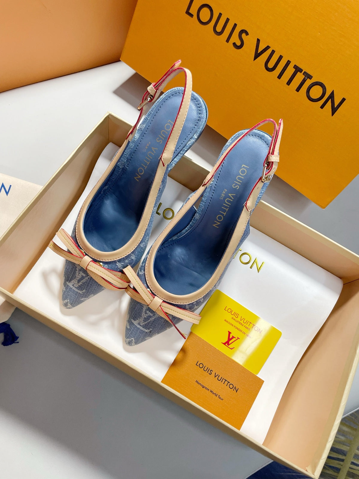 Louis Vuitton 6AM Slingback Pump