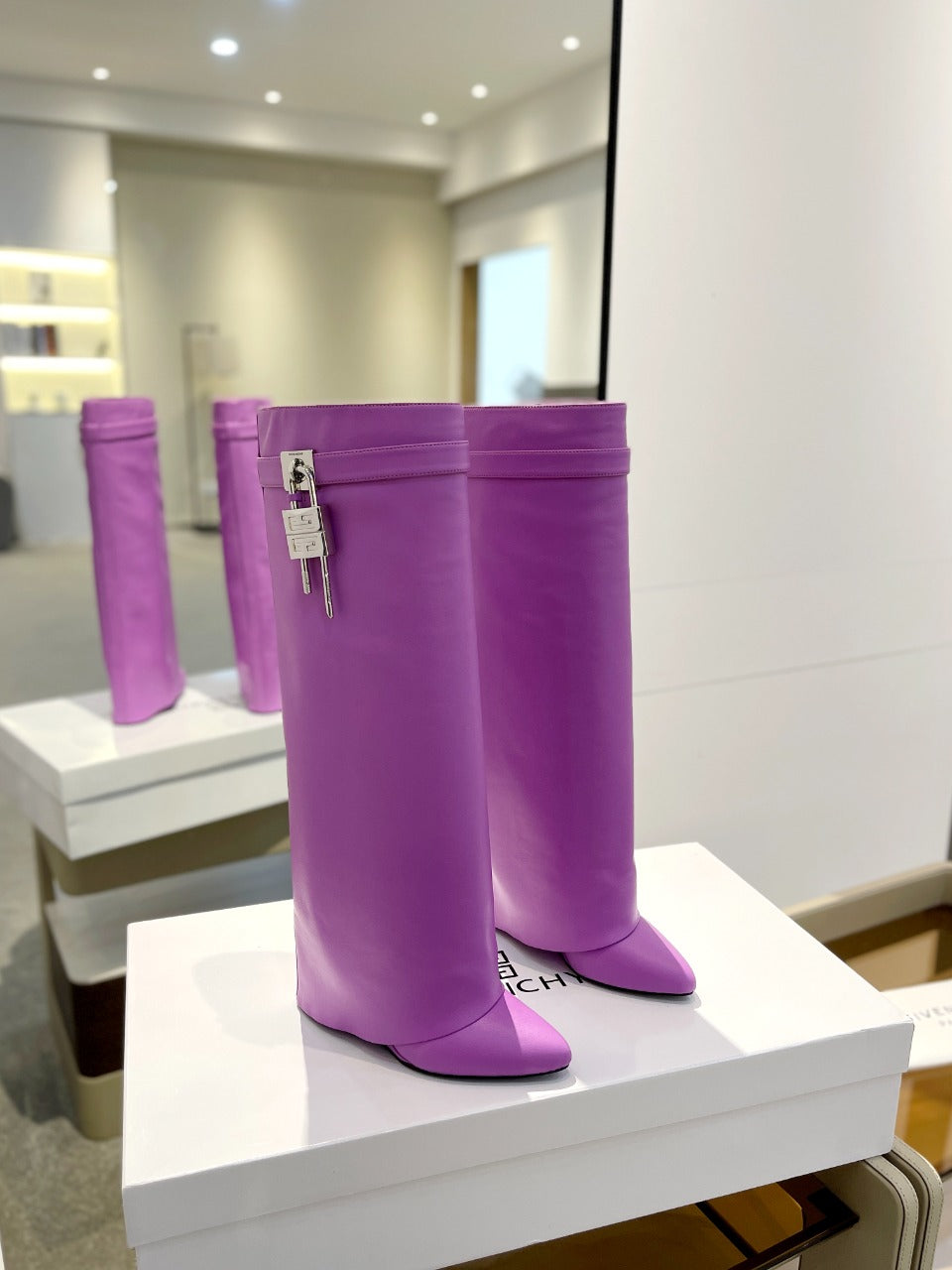 Givenchy Shark Lock Boots