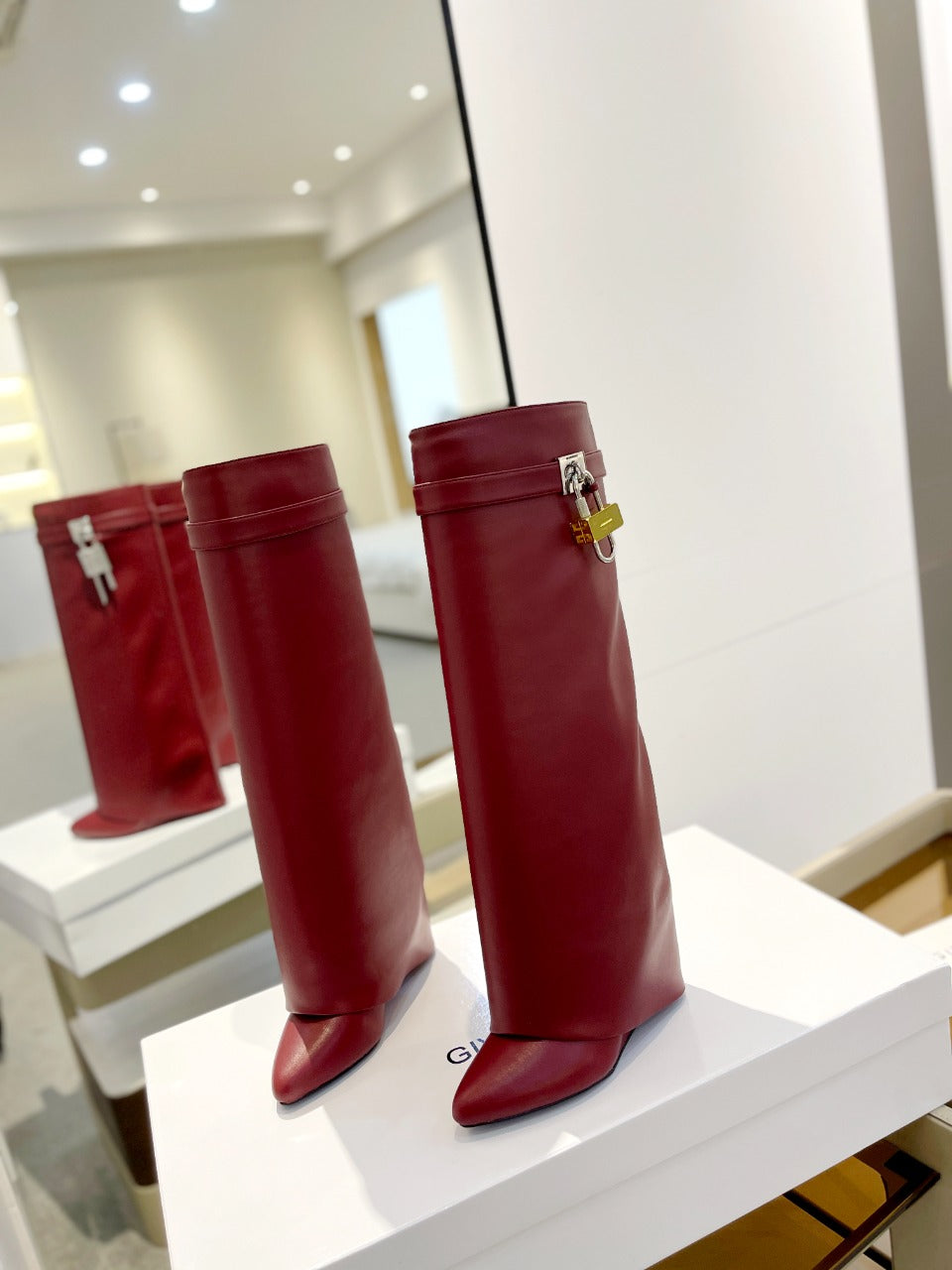 Givenchy Shark Lock Boots