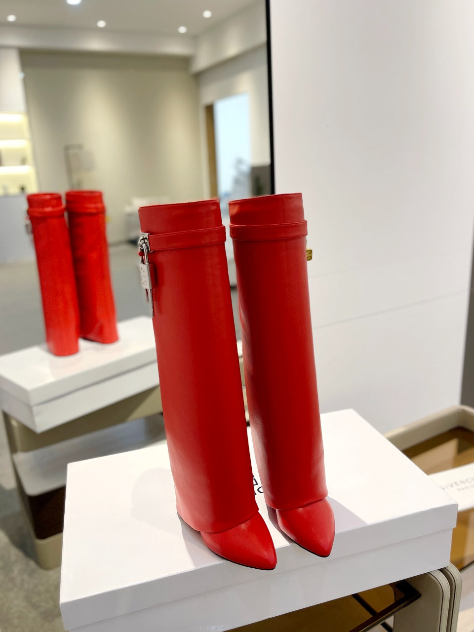 Givenchy Shark Lock Boots