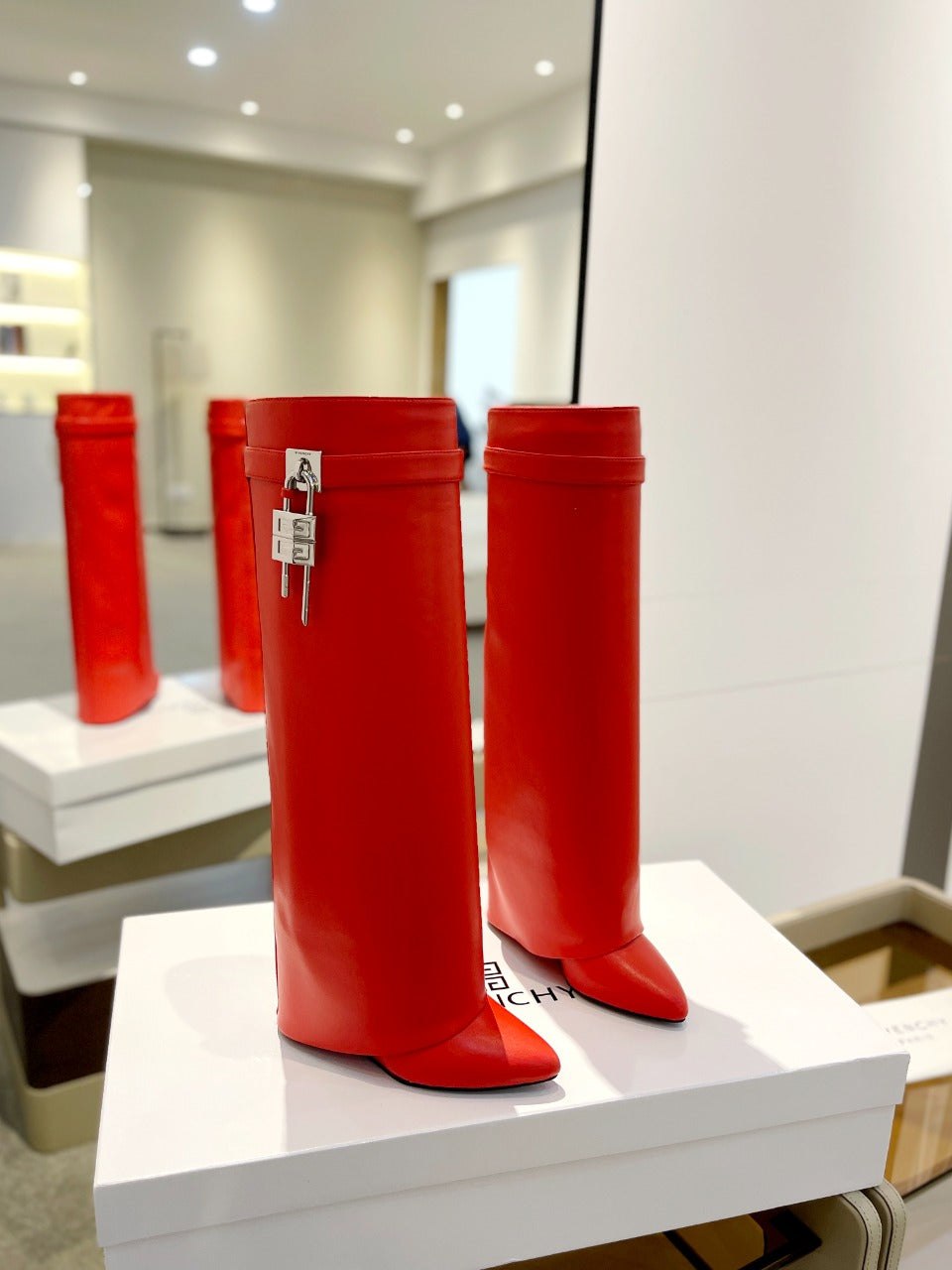 Givenchy Shark Lock Boots