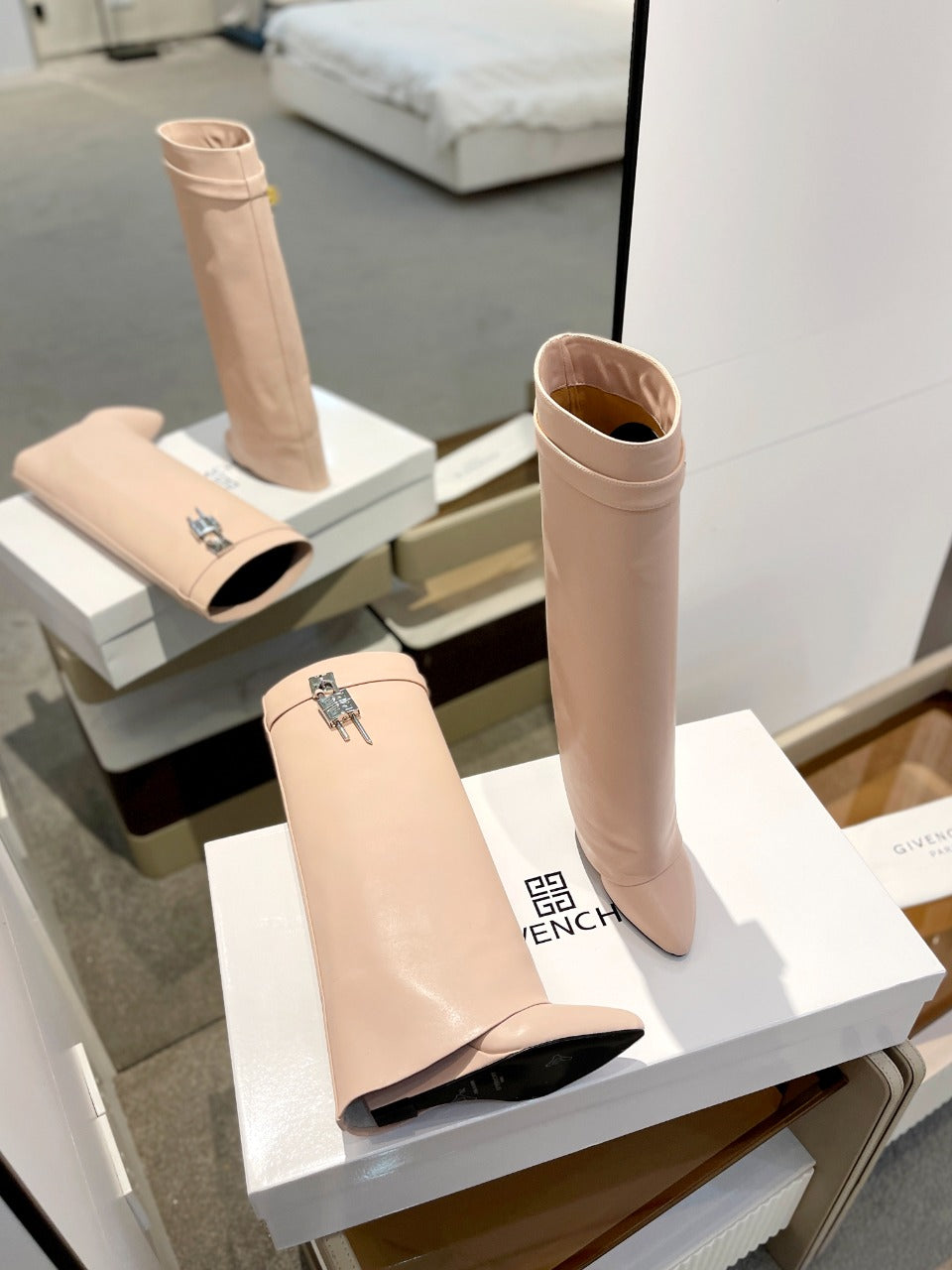 Givenchy Shark Lock Boots