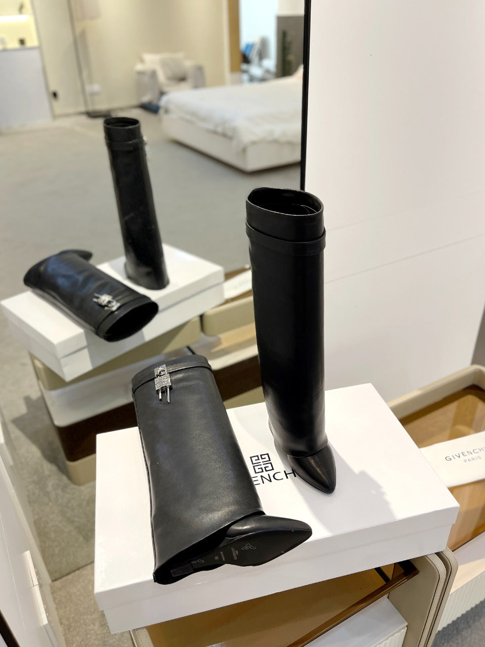 Givenchy Shark Lock Boots