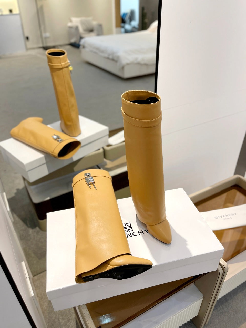 Givenchy Shark Lock Boots