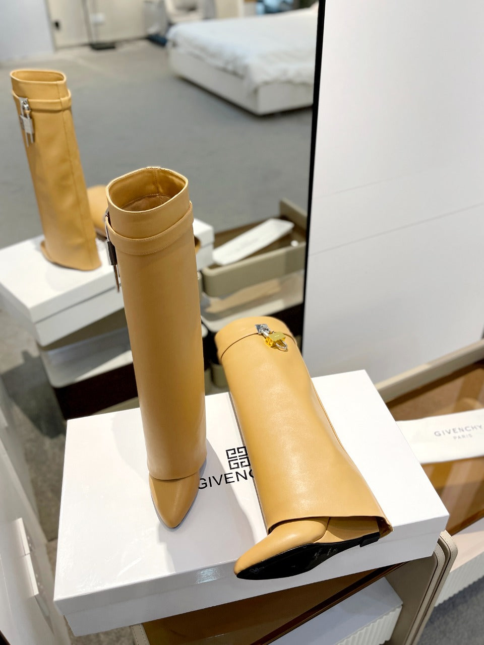 Givenchy Shark Lock Boots