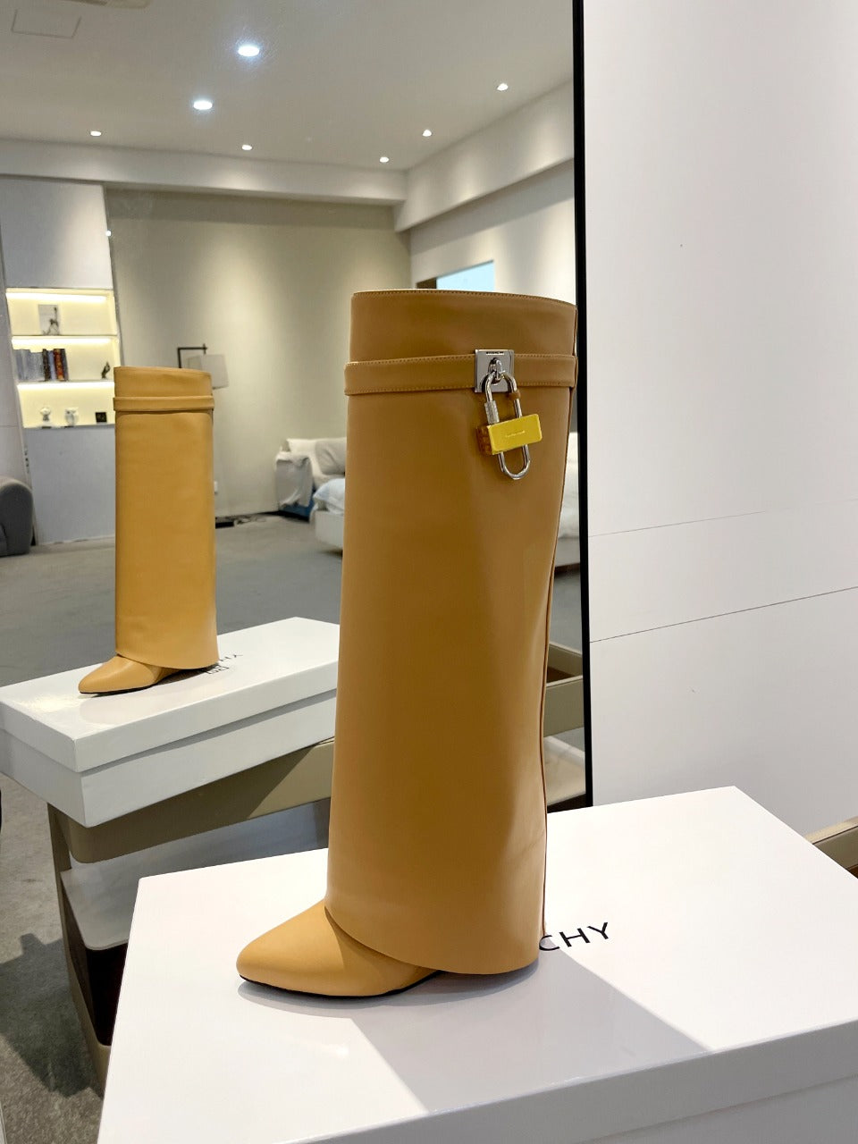 Givenchy Shark Lock Boots