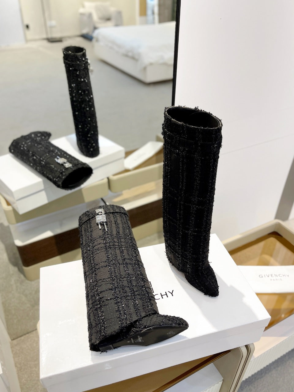 Givenchy Shark Lock Boots
